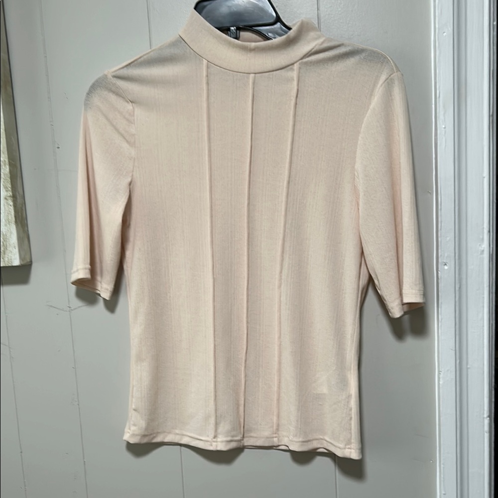 SHEIN Soft Cream Blouse